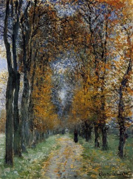El bosque de la avenida Claude Monet Pinturas al óleo